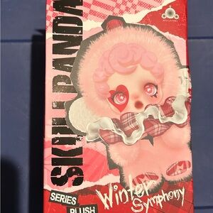 Skull Panda Winter Symphony Plush “Song of Snow”